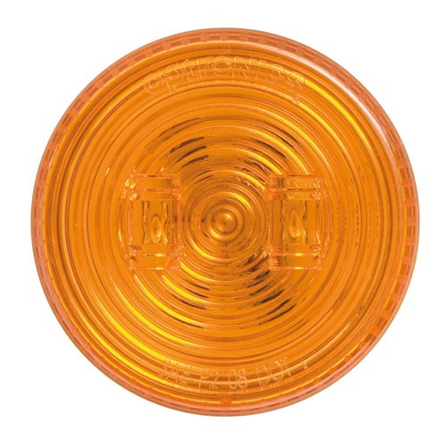 LED 2" CLEAR LIGHT, 1 DIODE, AMBER