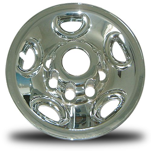 RTX RTX6056C - (4) 16'' Chrome ABS OEM Style Wheel Skins GM/CHEVY 8-BLTS