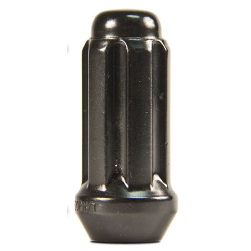 RTX TN0302B-100 - (100) Black 6 Spline Conical Duplex Nuts 1/2 49mm 21/22MM HEX