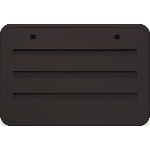 Norcold 621156BK - Black Air Intake Side Refrigerator Vent