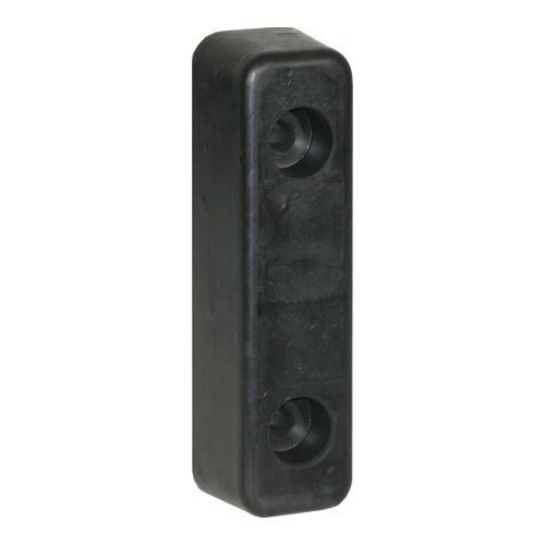 MOLDED RUBBER BUMPER - 2-1/4 X 2 X 7-3/4" TALL - SET OF 2