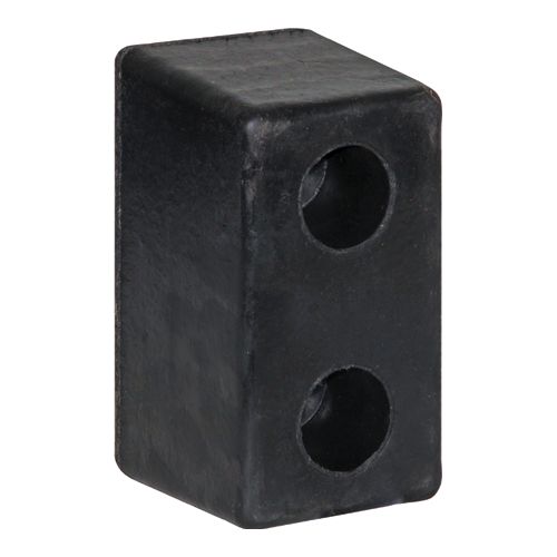 MOLDED RUBBER BUMPER - 3-1/2 X 3-1/2 X 6" TALL - SET OF 2