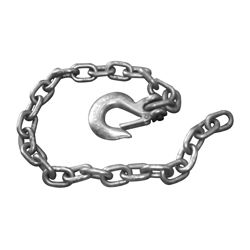 5/16" x 35" SAFETY CHAIN WITH HOOK - GRADE 43 11.7K