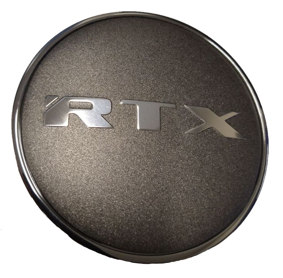 CAPR181K69GM - Center Cap Chrome & Logo Gunmetal with Chrome RTX