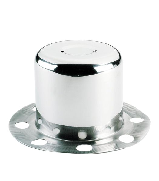 Derby Stainless Hub Cover Closed 4.82" Dia 4.30" Tall
