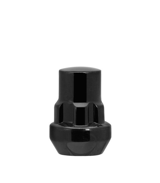 Ceco CDW40400SBK - (4) Black 1/2" RH Cone Seat Wheel Locks Socket Style 32mm