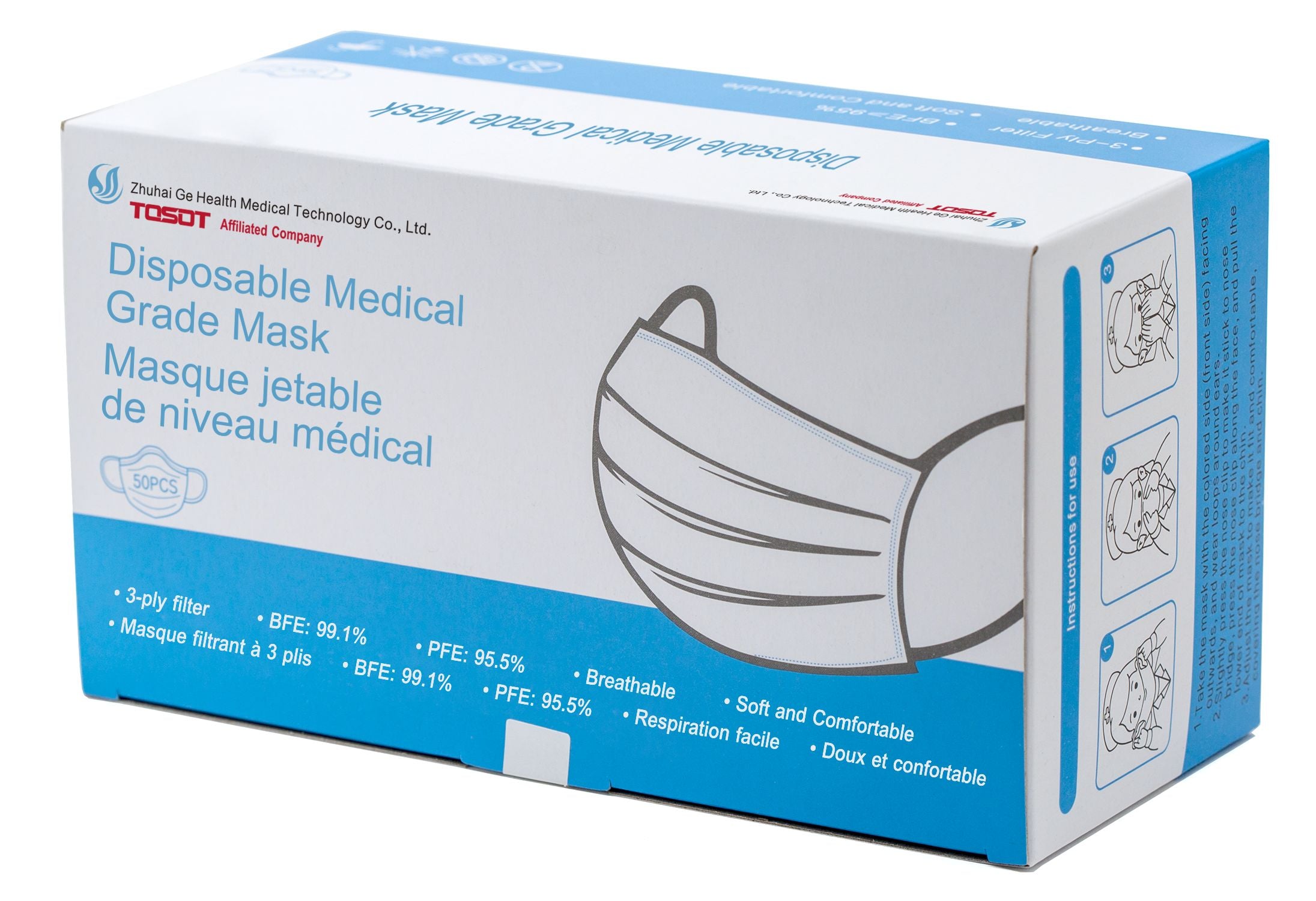 Disposable Mask Box Of 50