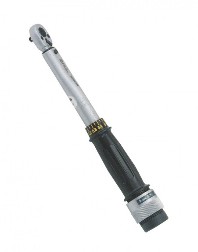 Genius Tools 280250L - 1/4" Drive Torque Wrench, 40 - 250 in/lb