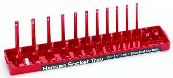 Socket Tray for 1/4" SAE