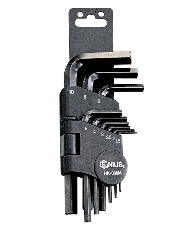 9 PC SAE HEX KEY 1/16" TO 3/8"