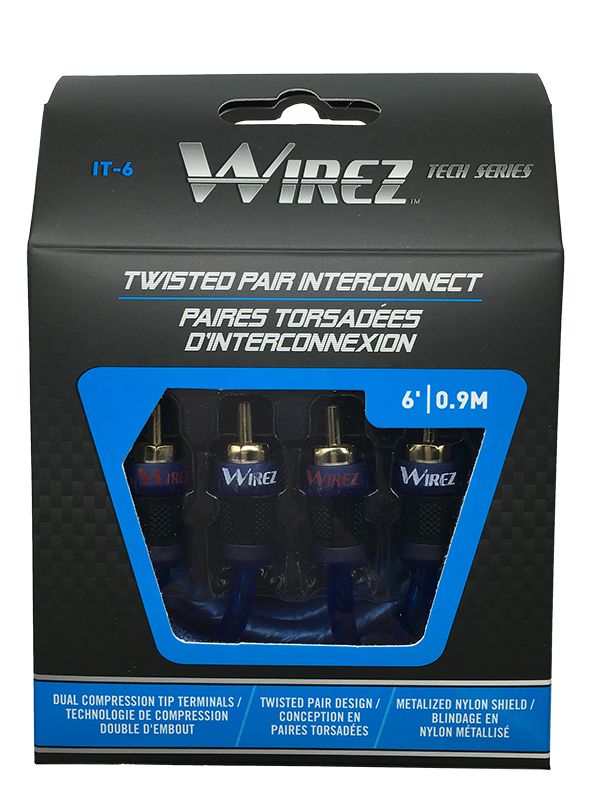 Wirez IT-6 2 Channel Interconnect - 6ft