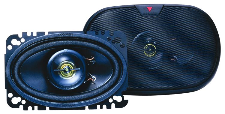 Kenwood KFC4675C - Speakers Sport Series 4" x 6" 2-Way 15W RMS 60W Max.