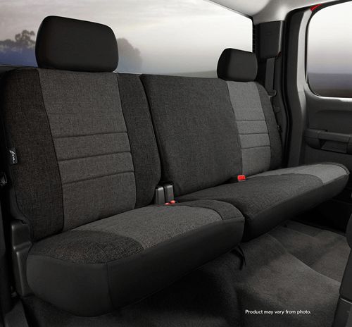 FIA® • OE32-38 CHARC • OE • Original equipment tweed custom fit truck seat covers.