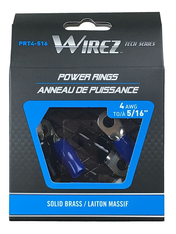 Wirez PRT4-516B 4 AWG Power Rings