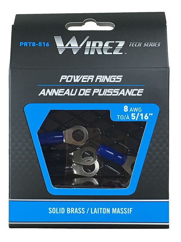 Wirez PRT8-516B 8 AWG Power Rings