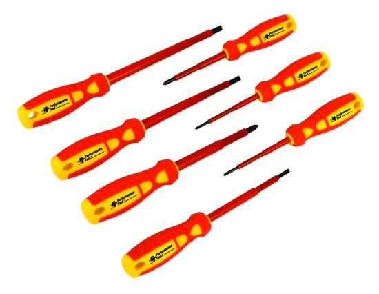 Performance Tools PTW30897 - 7-Piece Electrical Screwdriver Set