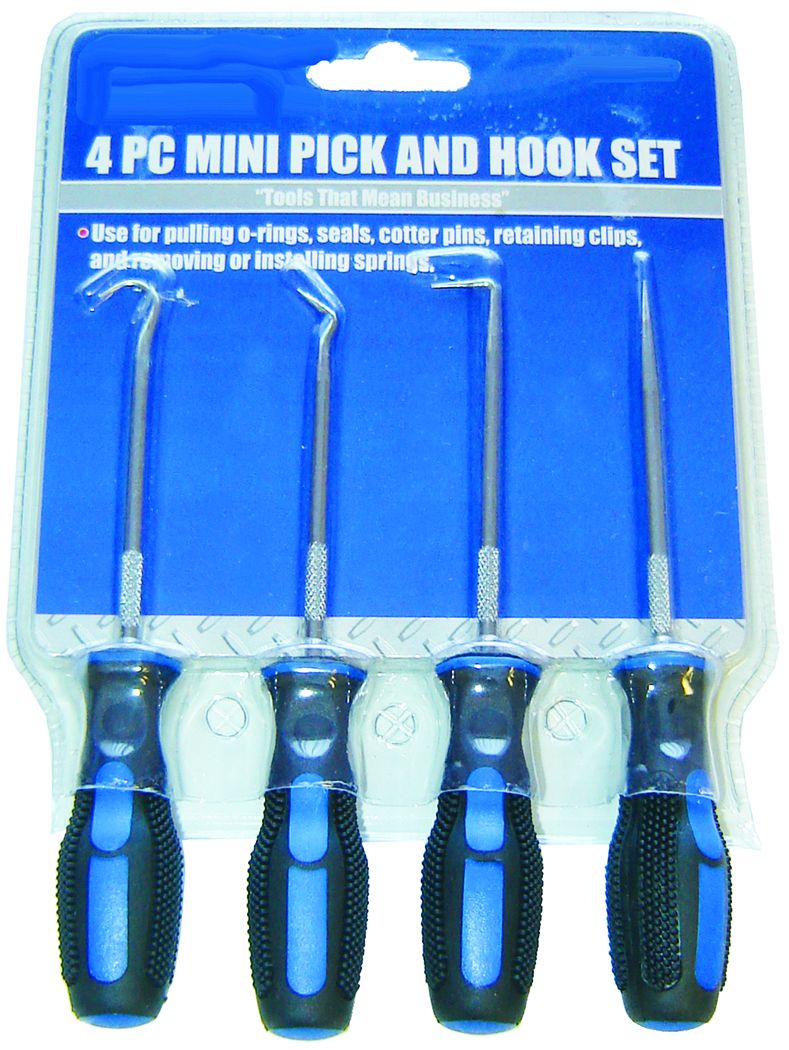 Mini Pick and Hook Set - 4 Pieces