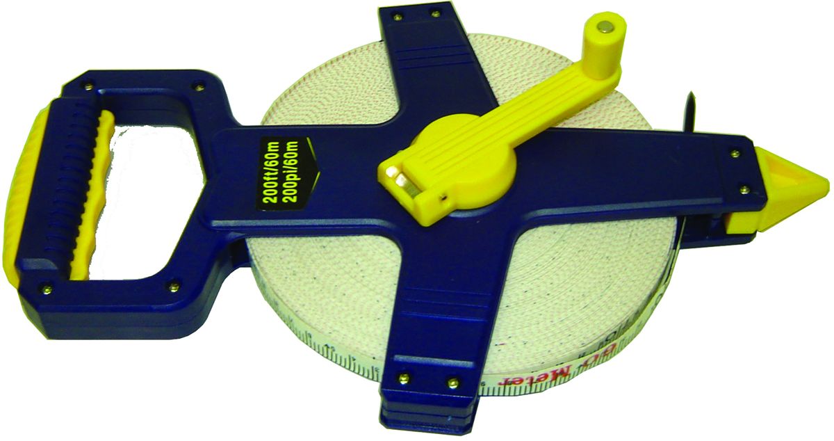 Measuring Tape With Crank