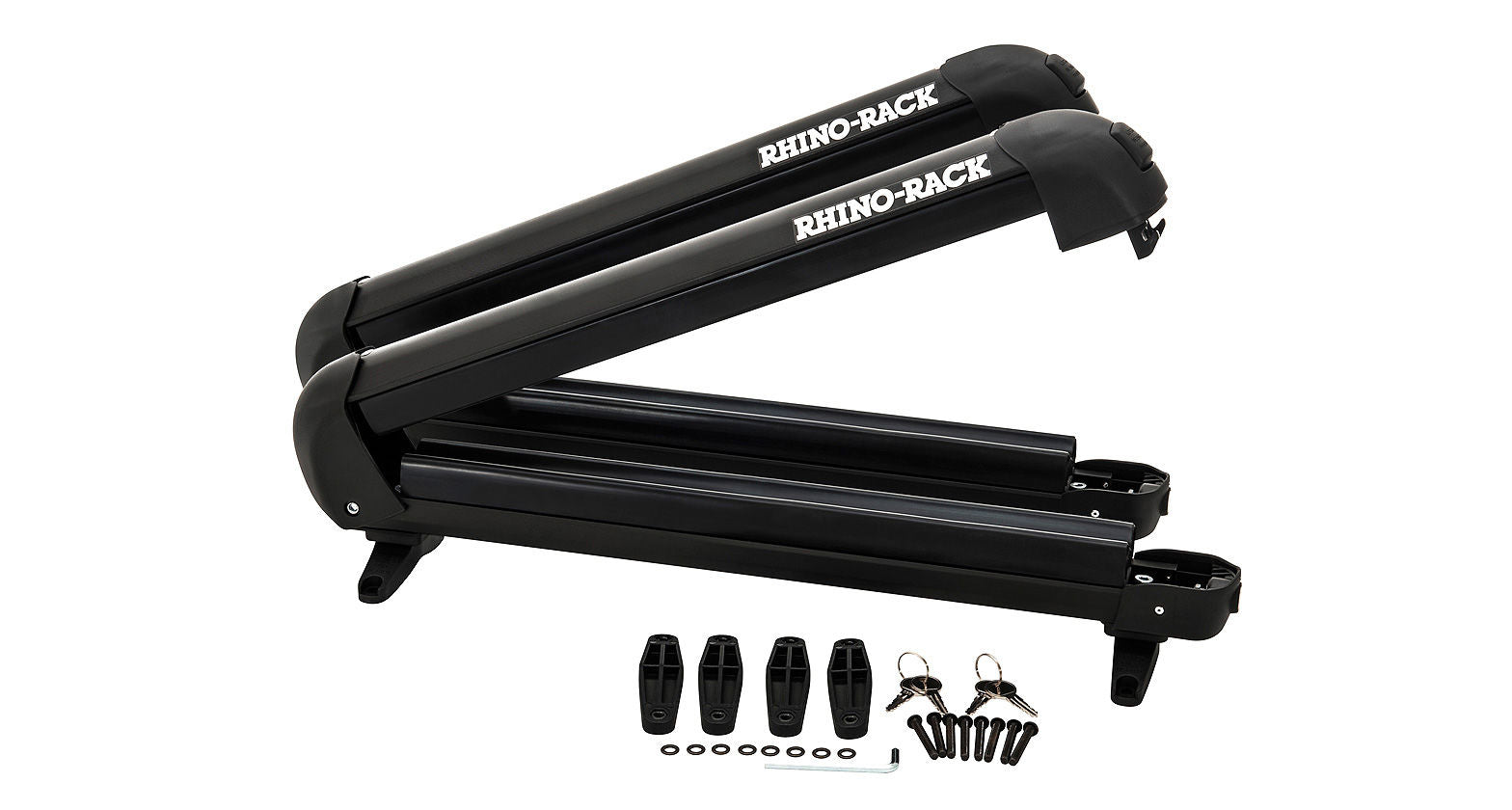 Rhino-Rack 574 - Ski and Snowboard Carrier - 4 Skis or 2 Snowboards