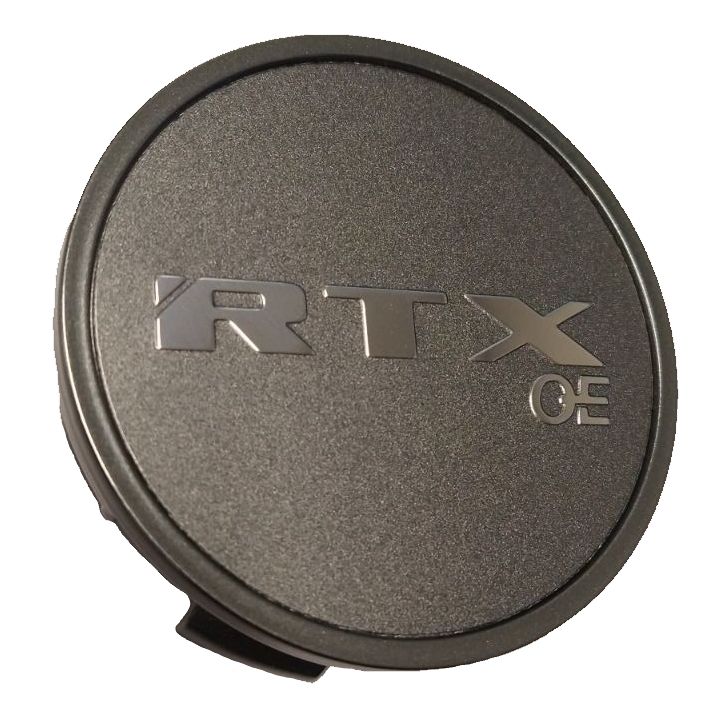 RTX 9054K62AH1OE - Center Cap Lite Gunmetal with RTXoe Chrome on Lite Gunmetal