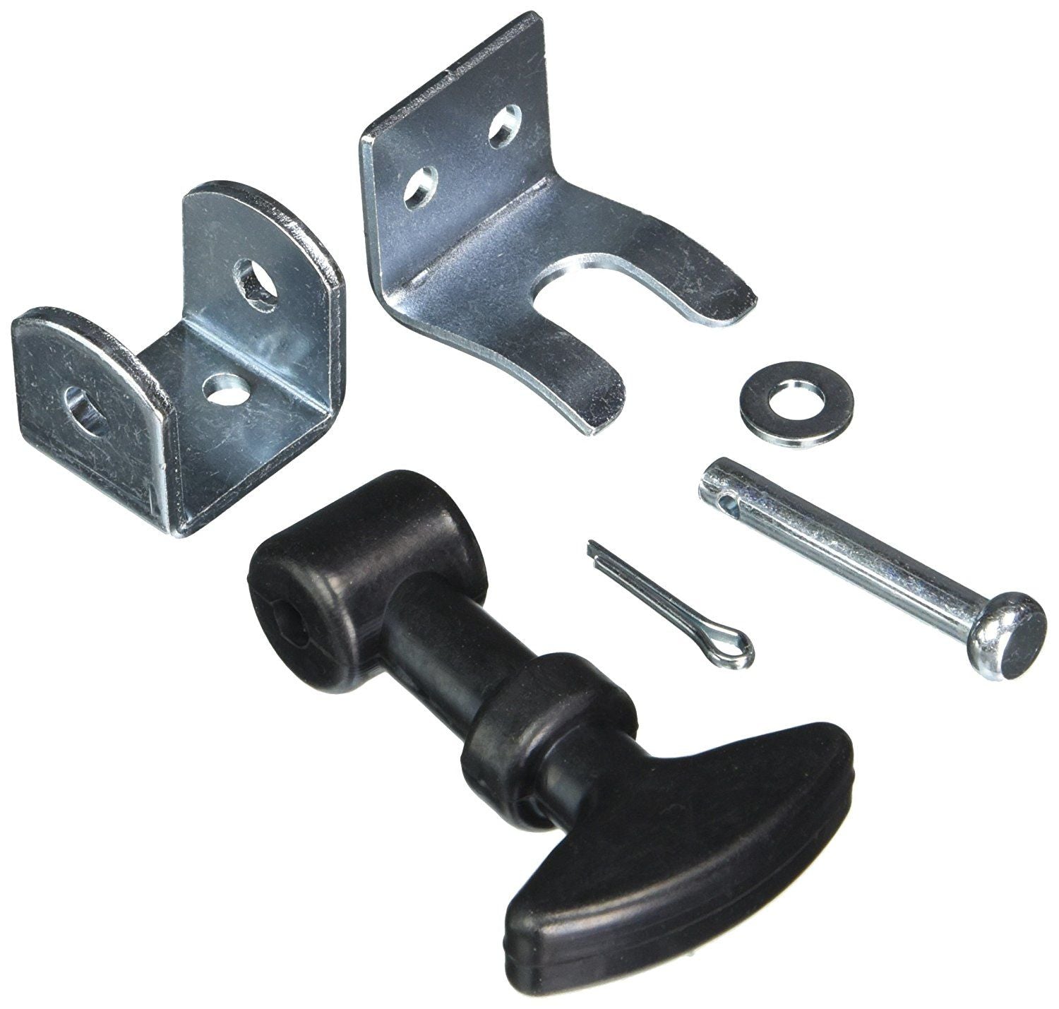 2-1/2" MINI EASY GRIP RUBBER HOOD CATCH WITH BRACKET