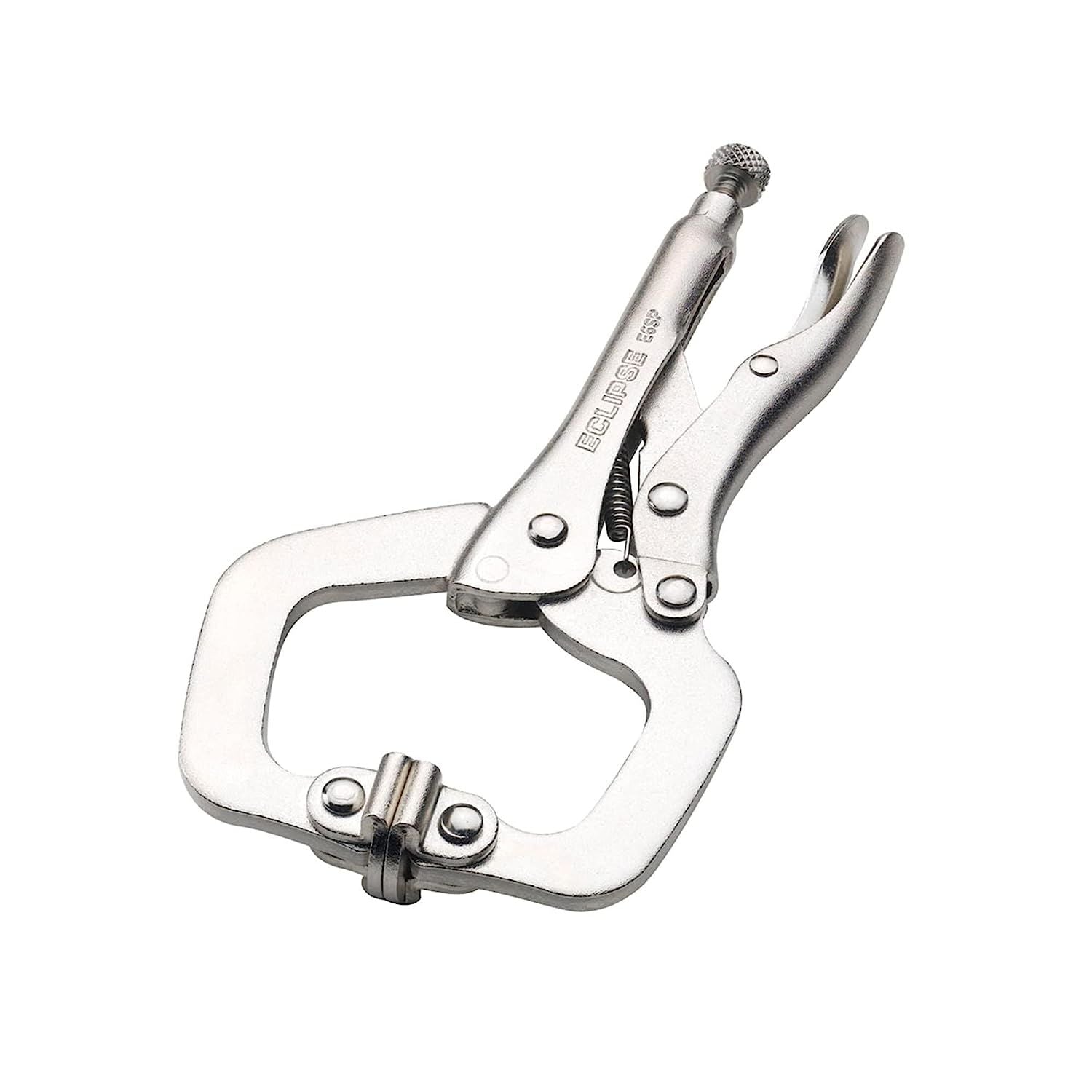 Locking Pliers with Swivel Pads, Chrome Molybdenum Steel, 6-Inch Size, 1-3/4-Inch Jaw Capacity