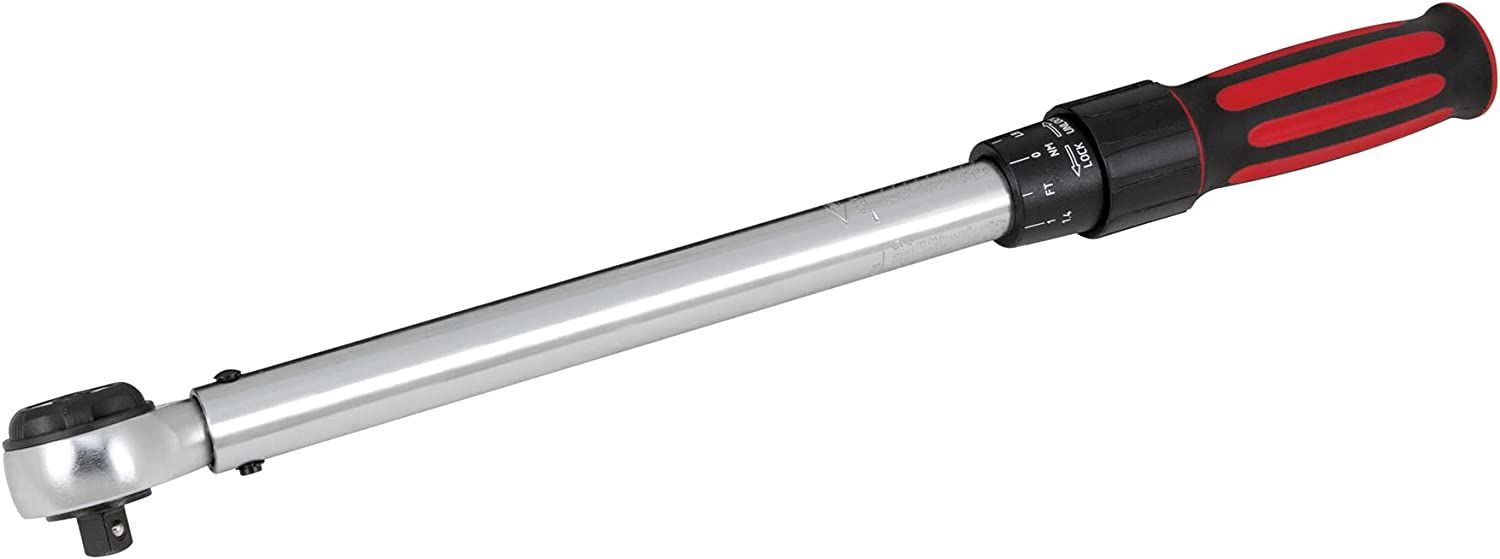 Performance Tools PTM198 - Torque Wrench 3/8" Drive, 10 fts/lbs to 100 ft/lbs Torque